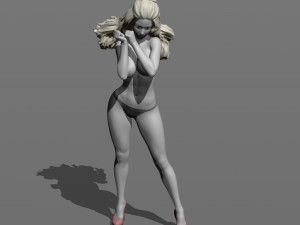 girl in the wind 3D प्रिंट मॉडल