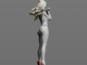 girl in the wind 3D प्रिंट मॉडल