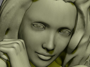 girl in the wind 3D प्रिंट मॉडल