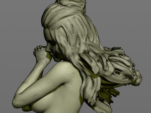 girl in the wind 3D प्रिंट मॉडल