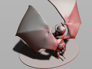 baby demon 3D 打印模型