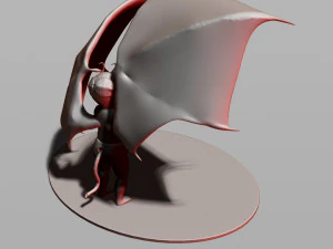 baby demon 3D Print Model