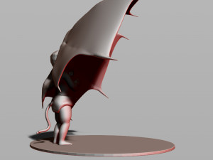 baby demon 3D 打印模型