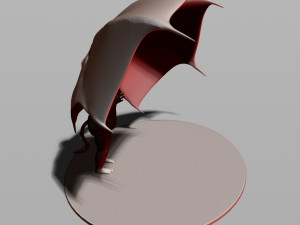 baby demon 3D 打印模型