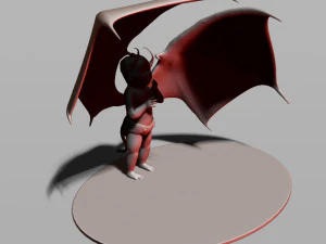 baby demon 3D Print Model