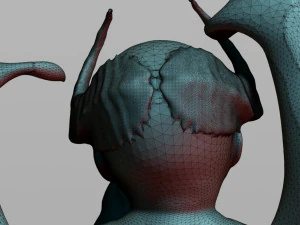 baby demon 3D Print Model