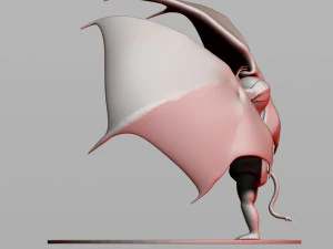 baby demon 3D Print Model