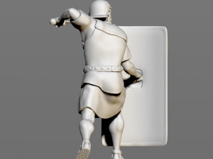 roman legionnaire Modello di stampa 3D