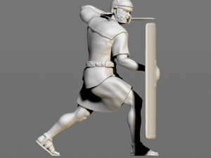 roman legionnaire Modello di stampa 3D