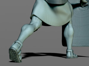 roman legionnaire Modello di stampa 3D