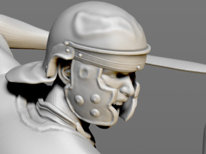 roman legionnaire Modello di stampa 3D