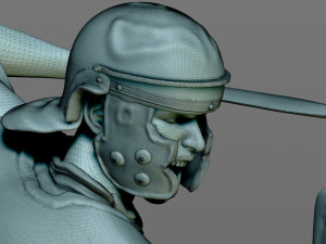 roman legionnaire Modello di stampa 3D