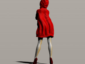 pretty girl in a sweatshirt Modelo de Impressão 3D