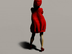 pretty girl in a sweatshirt Modelo de Impressão 3D