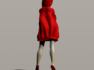 pretty girl in a sweatshirt Modelo de Impressão 3D