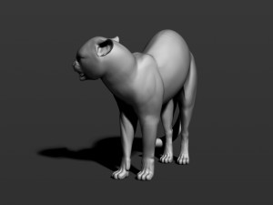cat in 10 poses 3D 프린트 모델