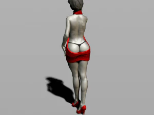 pretty woman 3D Print Model
