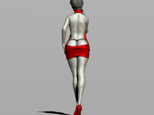 pretty woman 3Dプリントモデル