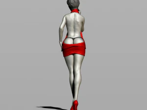 pretty woman 3D Print Model