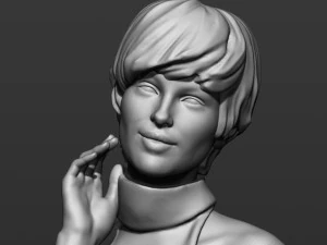 pretty woman 3D Print Model