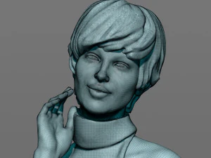 pretty woman 3D Print Model