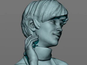 pretty woman 3D Print Model