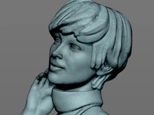 pretty woman 3D Print Model