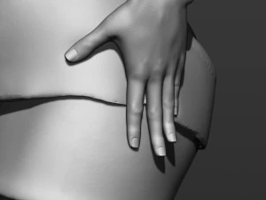 pretty woman 3D Print Model