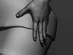 pretty woman 3D Print Model