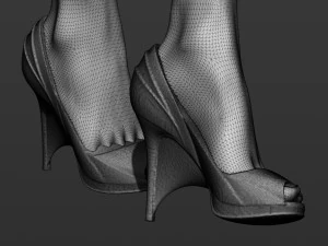 pretty woman 3D Print Model
