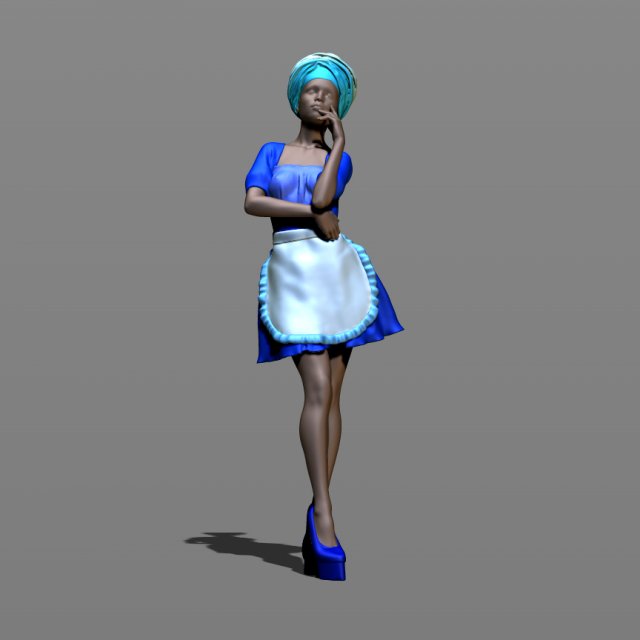 pretty woman part 6 Modelo de Impressão 3D .c4d .max .obj .3ds .fbx .stl .blend 