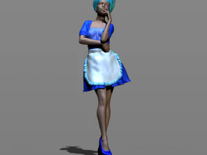 mujer bonita parte 6 Modelo de impresión 3D