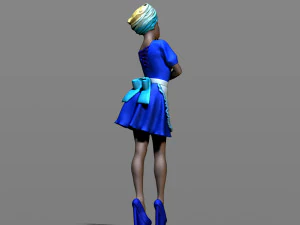 pretty woman part 6 3D Print Model