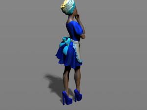 pretty woman part 6 Modelo de Impressão 3D