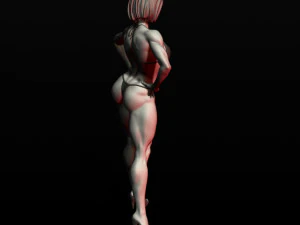 girl bodybuilder 3D Print Model