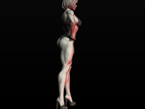 girl bodybuilder 3D Print Model