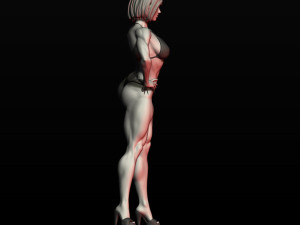 girl bodybuilder 3D Print Model