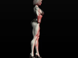 girl bodybuilder 3D Print Model