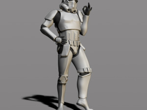 imperial stormtrooper 3D Print Model