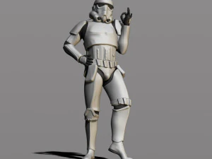 soldado de assalto imperial Modelo de Impressão 3D