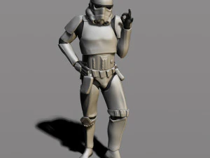 soldado de assalto imperial Modelo de Impressão 3D