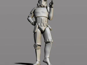 soldado de assalto imperial Modelo de Impressão 3D