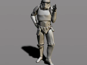 soldado de assalto imperial Modelo de Impressão 3D