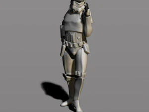 soldado de assalto imperial Modelo de Impressão 3D