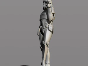 soldado de assalto imperial Modelo de Impressão 3D