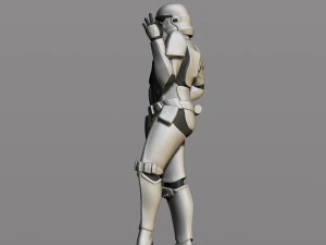 soldado de assalto imperial Modelo de Impressão 3D