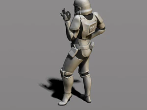 soldado de assalto imperial Modelo de Impressão 3D