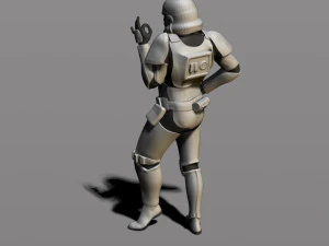 soldado de assalto imperial Modelo de Impressão 3D