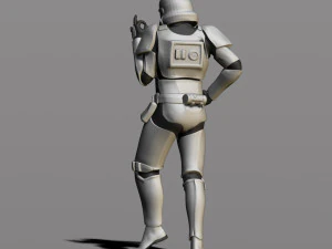 soldado de assalto imperial Modelo de Impressão 3D
