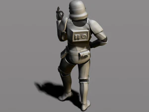 soldado de assalto imperial Modelo de Impressão 3D